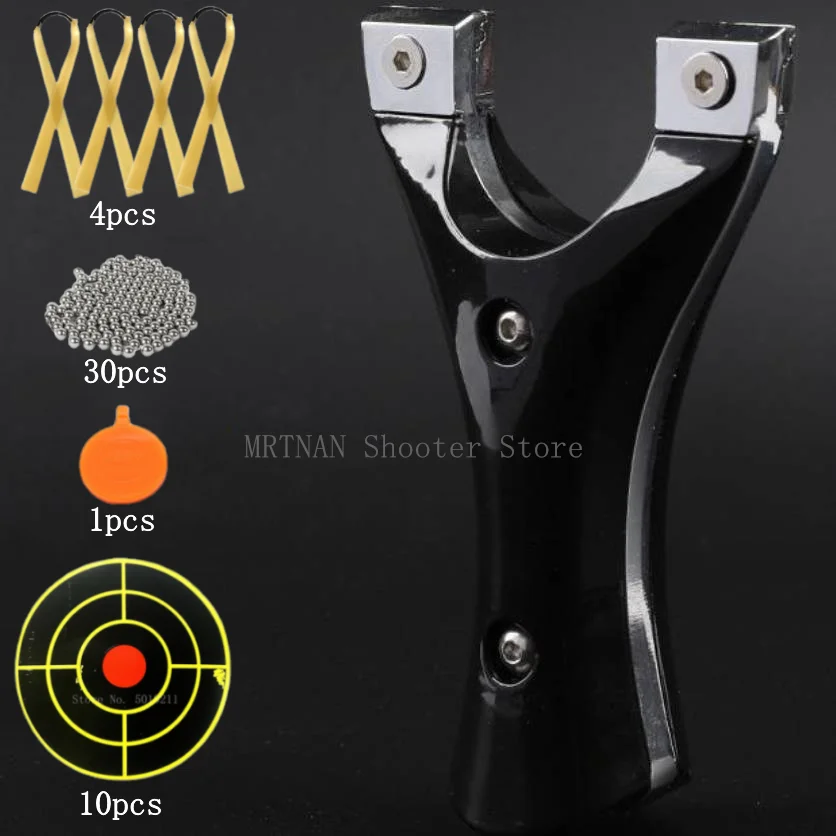 Hunting Outdoor Game - Portable Slingshot Alloy Resin Catapult Outdoor