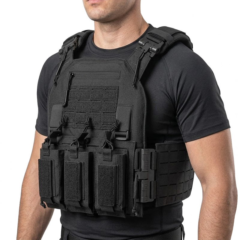 Outdoor Hunting Vest - Wear-resistant quick-release laser-cut molle system outdoor