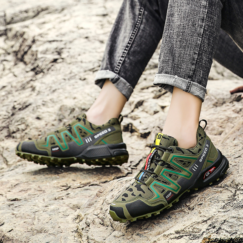 Outdoor Hunting Bike - Waterproof Hiking Shoes Men‘s Outdoor Trekking
