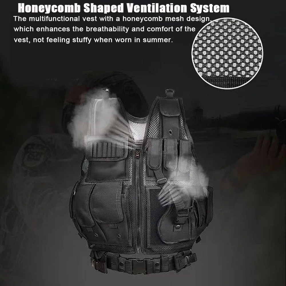 Adjustable Molle Tactical Vest - Outdoor Hunting Vest recensie en prijs