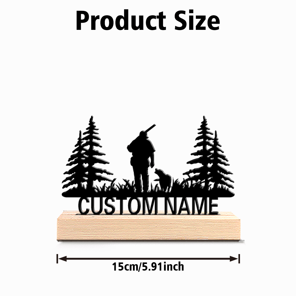 1pc Fashion ersonalized Custom - Hunting Outdoor Christmas Decorations recensie en prijs