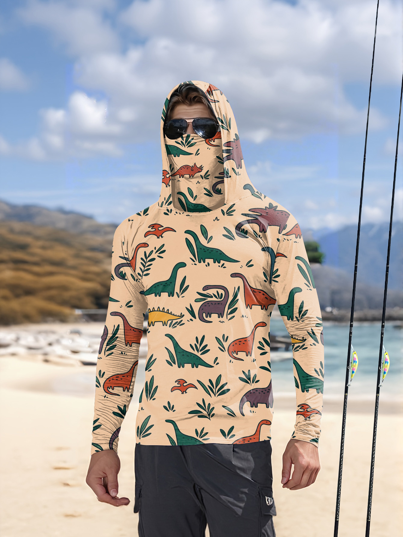 Fishing hooded sweatshirt for  - Outdoor Hunting And Fishing recensie en prijs
