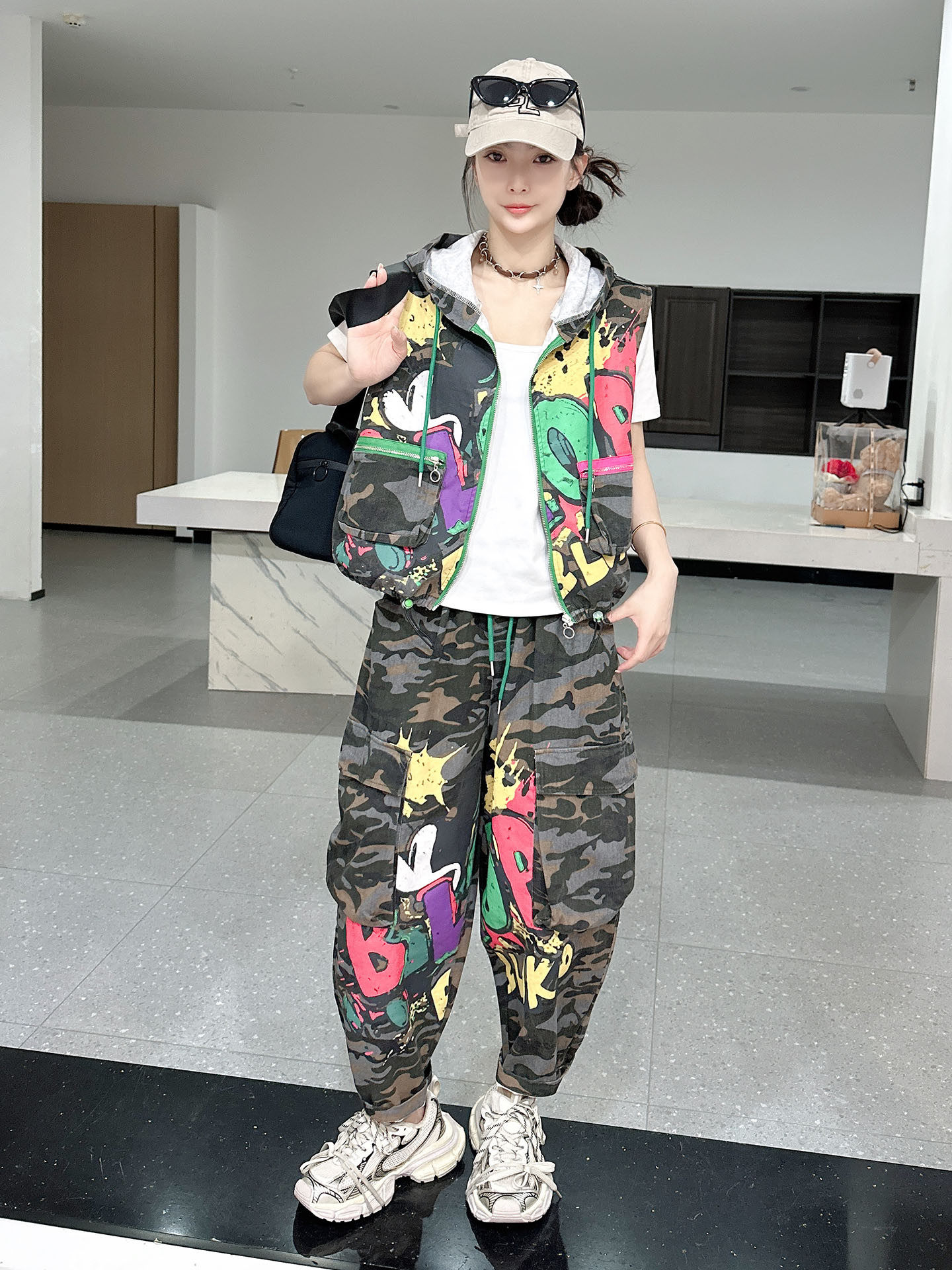 Camouflage Vest Two Piece Set  - Outdoor Hunting Vest recensie en prijs