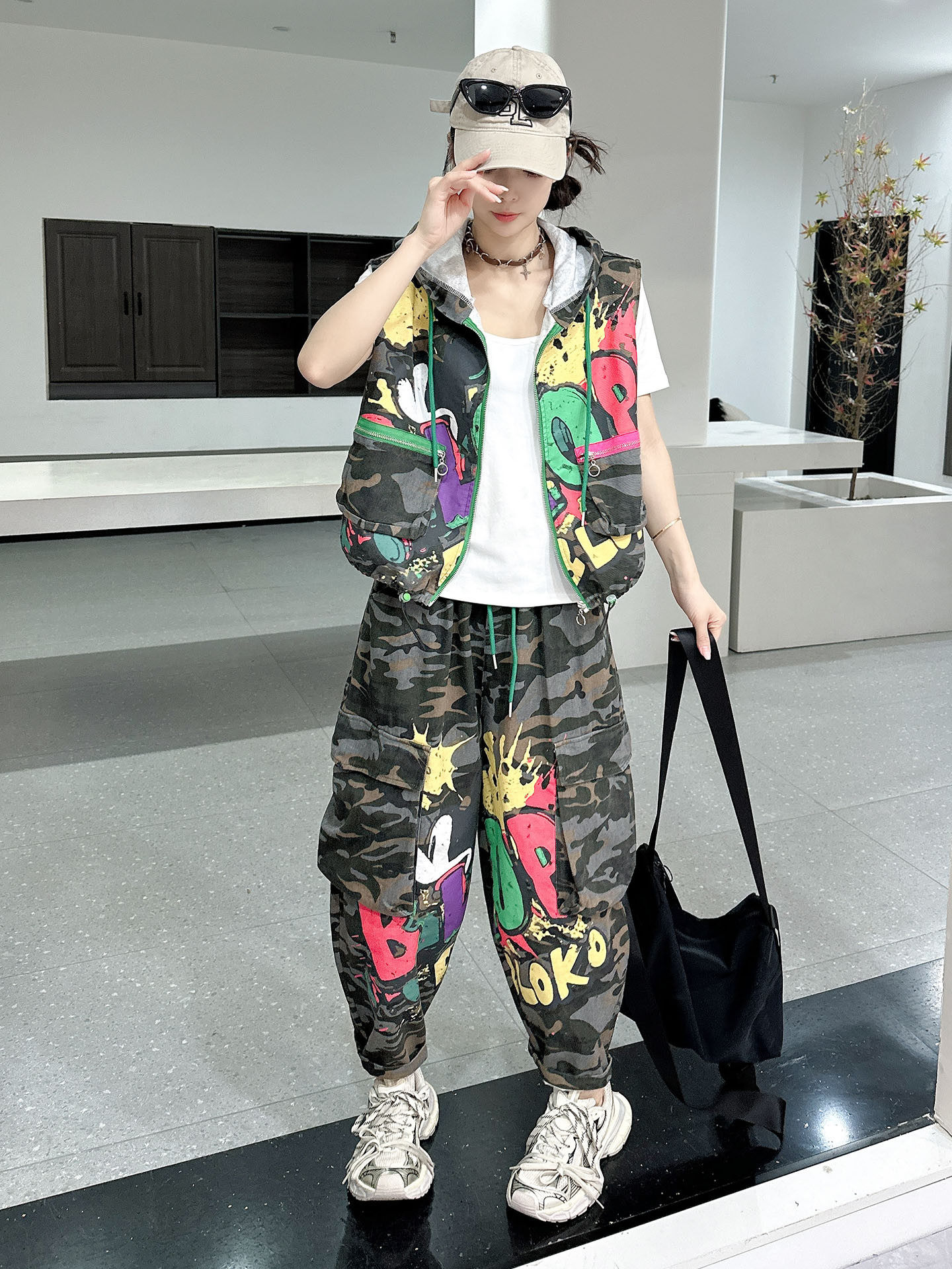 Camouflage Vest Two Piece Set  - Outdoor Hunting Vest recensie en prijs