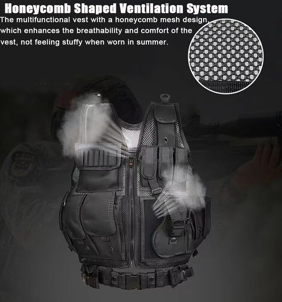 Adjustable Molle Tactical Vest - Outdoor Hunting Vest recensie en prijs