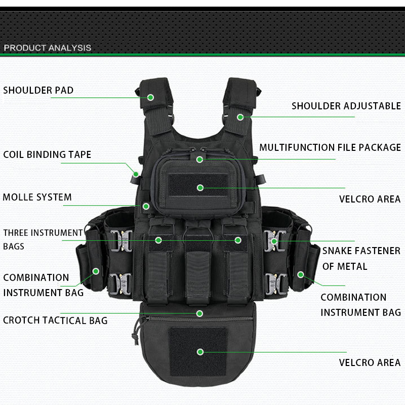 YAKEDA 8280 Tactical Vest - Hu - Outdoor Hunting Vest recensie en prijs