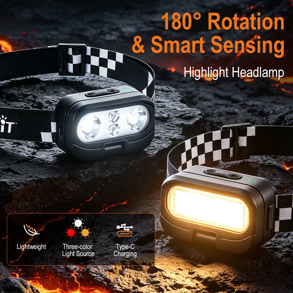 BORUiT RT400 LED Headlamp 700L - Outdoor Hunting Bike recensie en prijs