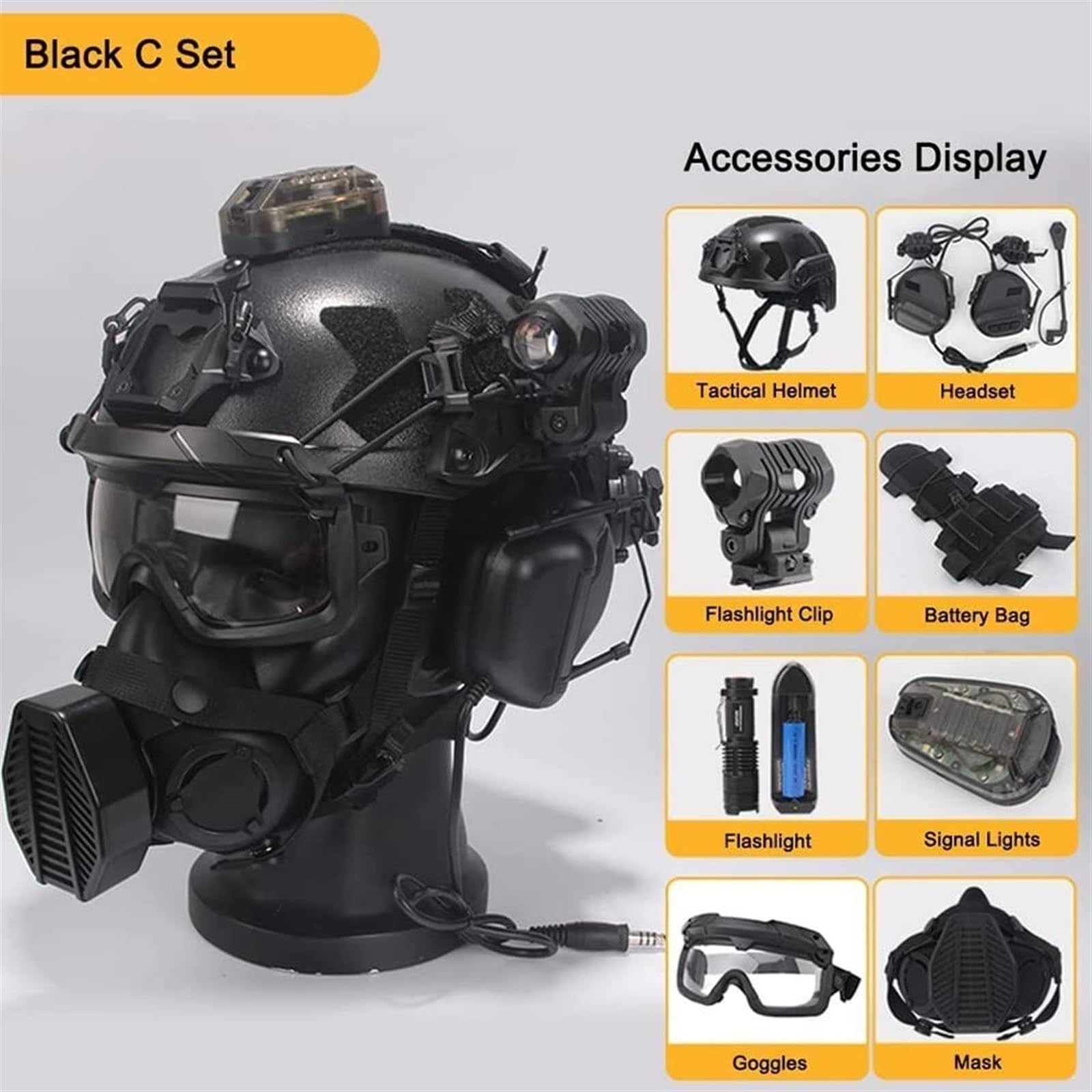 Airsoft Helmet Set with Noise  - Outdoor Hunting Movies recensie en prijs