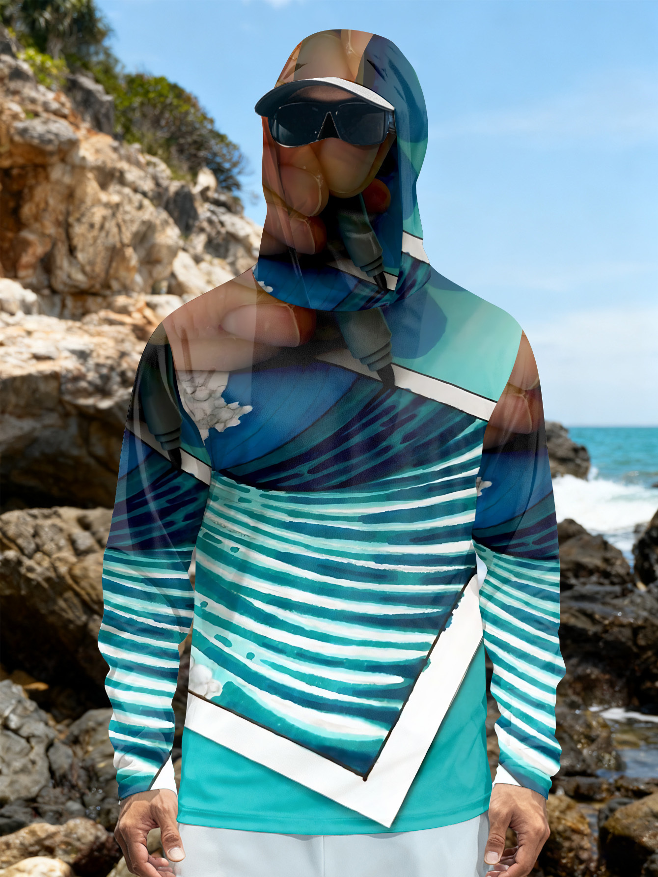 Fishing hooded sweatshirt men' - Outdoor Hunting And Fishing recensie en prijs