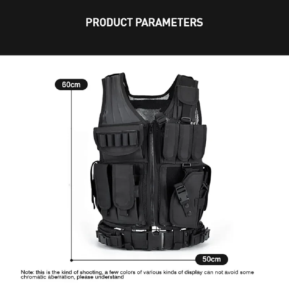 Adjustable Molle Tactical Vest - Hunting Outdoor Game recensie en prijs
