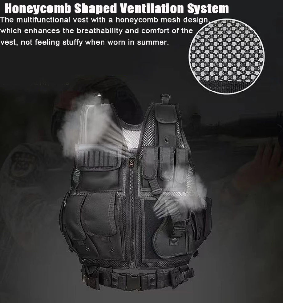 Adjustable Molle Tactical Vest - Hunting Outdoor Game recensie en prijs