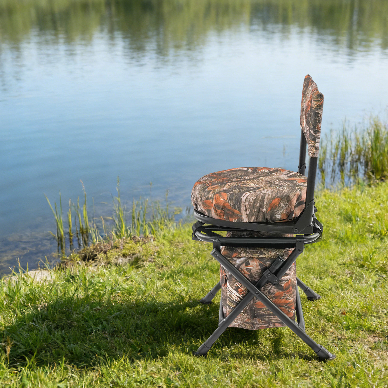 Swivel Hunting Chair Outdoor C - Outdoor Hunting And Fishing recensie en prijs