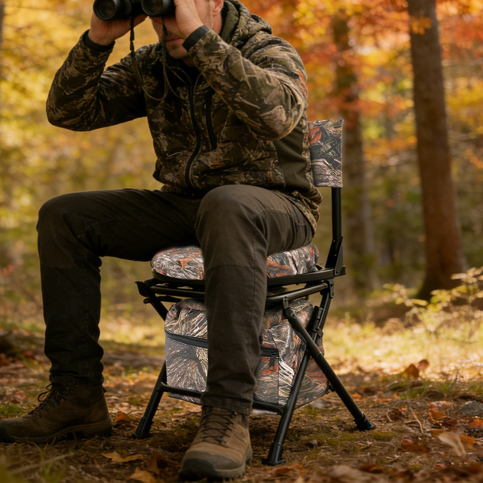 Swivel Hunting Chair Outdoor C - Outdoor Hunting And Fishing recensie en prijs