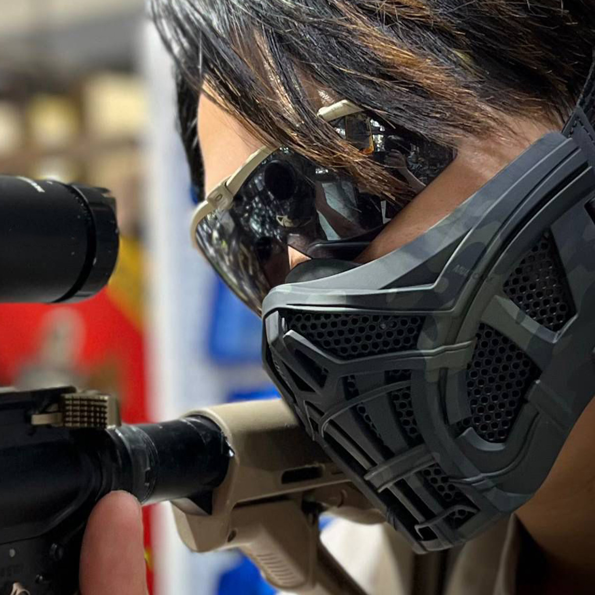Tactical Airsoft Mask Protecti - Outdoor Hunting Movies recensie en prijs