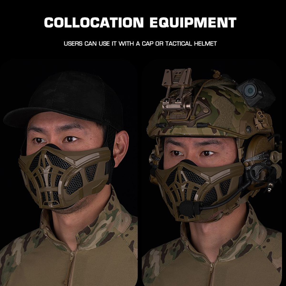 Tactical Airsoft Mask Protecti - Outdoor Hunting Movies recensie en prijs