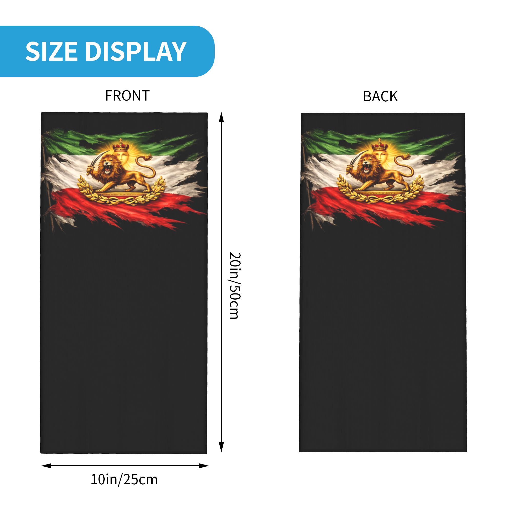 Iran Flag with Lion and Sun Em - Outdoor Hunting And Fishing recensie en prijs